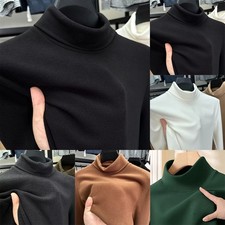 Halbhoher Kragen Langarm