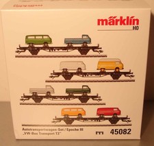 Märklin HO:    45082 MHI Autotransportwagen Set VW Bus T2* Neu +  OVP