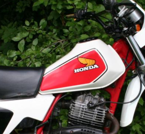 Honda xl500r xl500 - modell, 1982