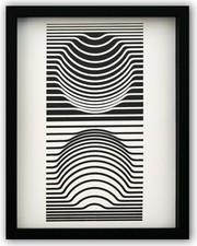 Victor vasarely heliogravure - victor, vasarely-