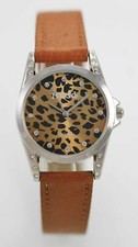 Mudd damen uhr leopardenmuster - uhr,