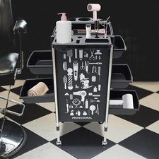 Friseurwagen Bedienungswagen Stapelboy Salonhilfe Friseur Arbeitswagen Wagen boy