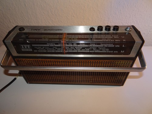 Kofferradio mit marke itt - marke,
