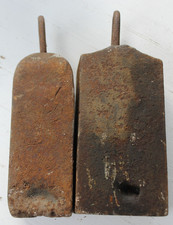 2 sehr alte antike Eisen