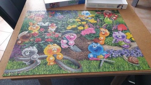 Puzzle gelini gartenarbeit - puzzle,