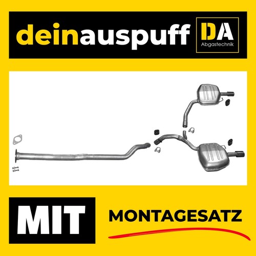 Auspuffanlage für volvo v70 - auspuffanlage,