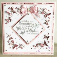 Schmetterling Metall Stencil