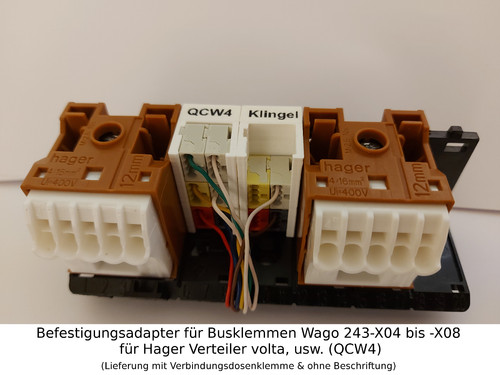 Stück qcw4 busklemmen - -,