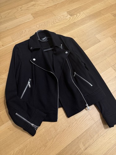 Dkny damen jacke schwarz neu - schwarz,