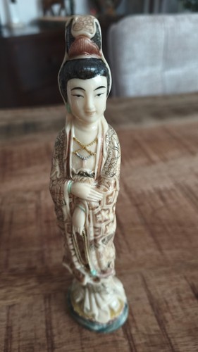 Chinesische dame aus - aus, alabaster