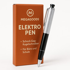 Schock Kugelschreiber Scherzartikel für Büro Schule witziges Gadget DE.