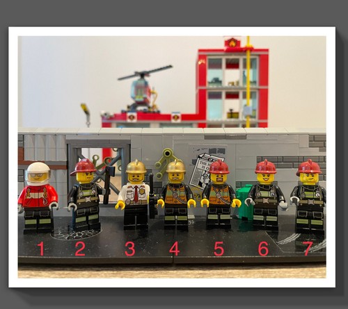 Lego feuerwehr minifiguren - lego, zur