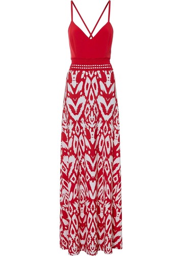 Maxikleid mit tiefem