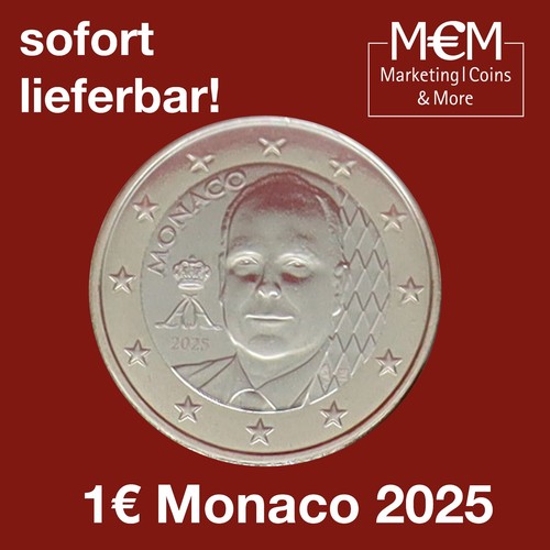 Euro monaco 2025 - €,