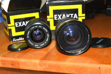 2 Exakta-Objektive für