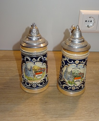 Alter bierkrug mit - bierkrug,