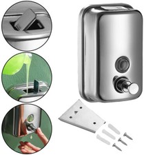 Wandmontierter Edelstahl-Handseifenspender Badezimmer-Flüssigkeitsspender