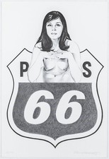 Mel Ramos handsigniert