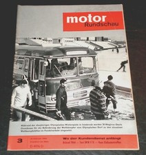 Motor Rundschau 03/64 Test DKW