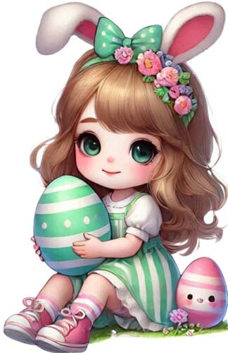 Farbe ostern cartoon - farbe,