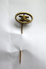 Seltene MG Scharfschützen Anstecknadel WW I. 800 Silber L/12 C.E. Janker Berlin