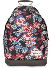 Eastpak Rucksack mit Lederboden Schulrucksack Schule Uni »Wyoming« Road to Print