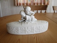 Deckeldose um 1900 Sitzendorf