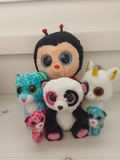 Ty Beanie Stofftiere Kuscheltier Bärchen Glubschis Leona, Penny, Pegasus, Bugsy