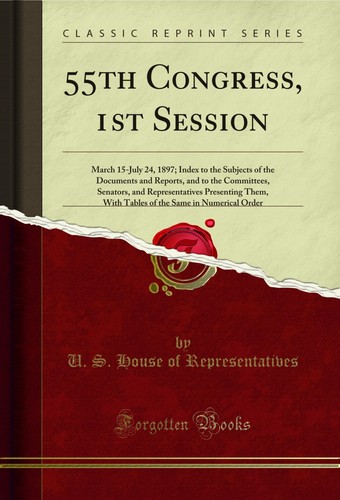 55th congress 1st - 1st, session