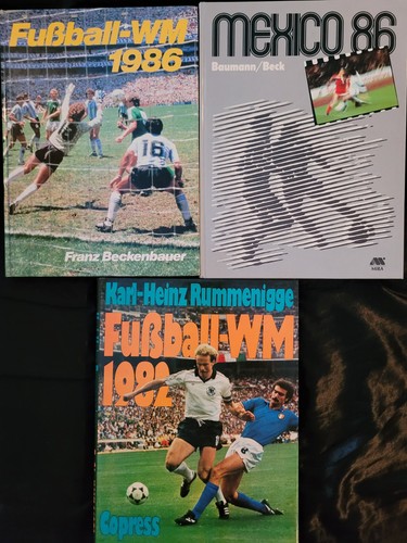 Fußballbücher 1982 2x - fußballbücher:, &