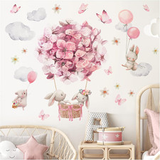 Heißluftballon Wandsticker