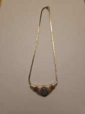 Kette Nachlass Goldfarben Modeschmuck Halskette