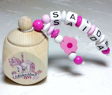 ♥ Milchzahndose mit Namen -