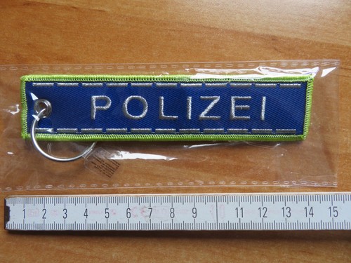 Schlüsselanhänger polizei - schlüsselanhänger, "polizei"