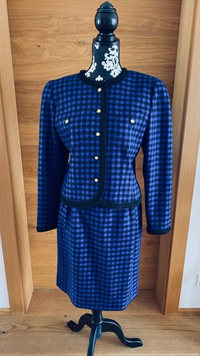 Vintage pepita kostüm 100 - kostüm, 100%