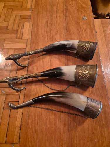 3er set trinkhorn jagdhorn - 3er,