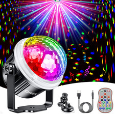 Discokugel,  360° Rotierende