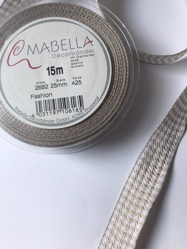 Marbella geschenkband - 15, m