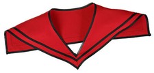 Matrosenkragen rot