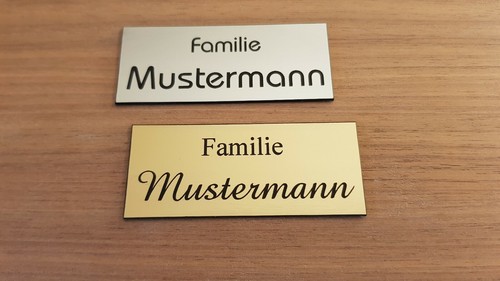 Türschild briefkastenschild - türschild,