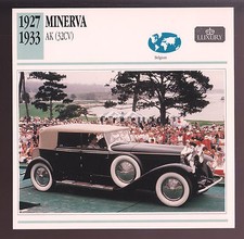 1927-1933 Minerva AK (32CV)