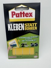 Pattex Kleben Statt Bohren Klebe-Strips Starkes Dopp 10 Streifen Je 20 X 40mm
