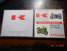 Werkstatthandbuch Kawasaki Ninja ZX-12R ZX12R ZX1200A Reparaturanleitung auf  CD