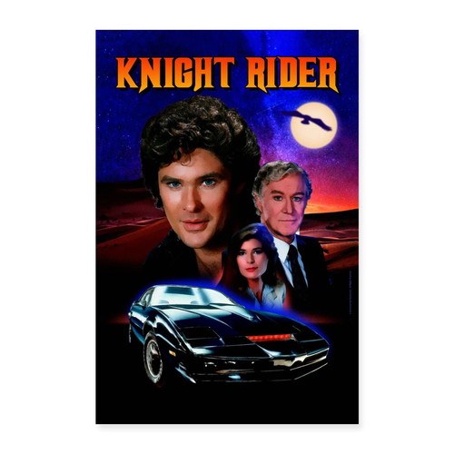 Knight rider cinematic poster - rider,