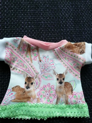 Puppenkleid bambi kleines reh - kleines,
