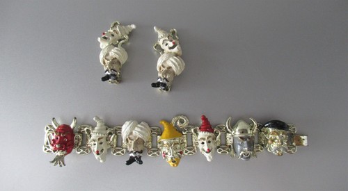 Coro ohrringe armband signiert - coro,
