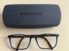 BRUNO BANANI Brille 31274 - BH 156-19-145 Matt Blau Quadratisch Large mit Etui