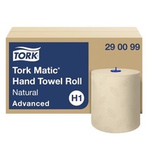 Tork Matic Rollenhandtuch H1, 2-lag. braun/natur 150m H1 (6 Rollen/Packung)