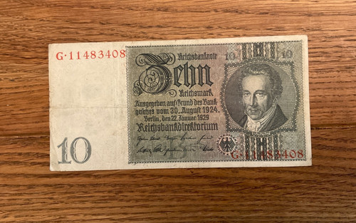 Mark deutsches reich - 10,