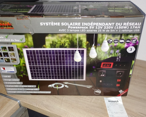 Link solarmodul kit - link, 150w